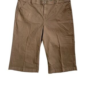NWT Torrid Size 30 Safari Twill Capri Pants